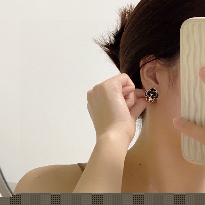 Ch*el earrings